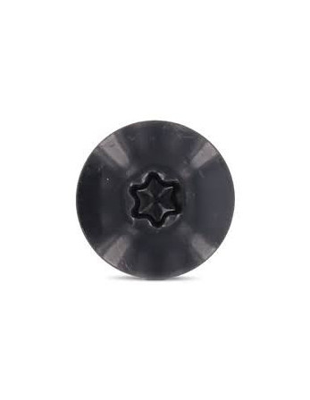 Vis de facade TORX T20 4.8X32 Diamètre de tête: 12.3 Inox A2 RAL7016 gris anthracite