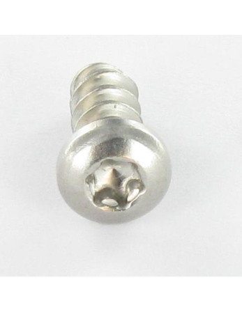 Vis pvc tête cylindrique bombée large 5X30 TORX T20 Inox A2 400HBSSRR