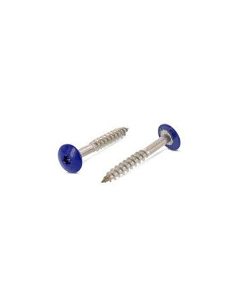 Vis de facade TORX T20 4.8X38 Diamètre de tête: 12.3 Inox A2 RAL5002