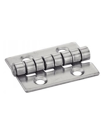 Charnière Type H 4 trous Inox A2 30X40