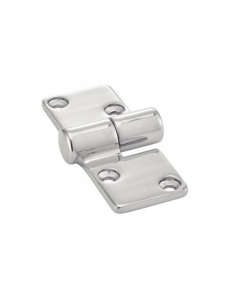 1 x Charnière dégondable Droite Inox A4 92X36