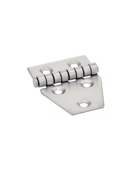 1 x Charnière Type C 5 trous Inox A2 55X40