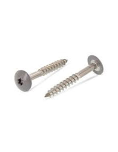 Vis de facade TORX T20 5.5X38 Diamètre de tête: 12.3 Inox...