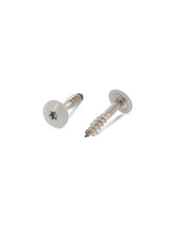 Vis de facade TORX T20 4.8X32 Diamètre de tête: 12.3 Inox A2 RAL7038
