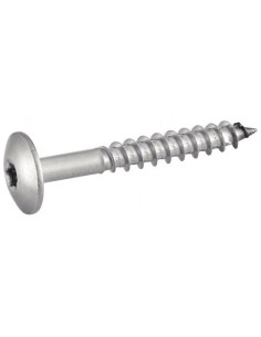 Vis de facade TORX T20 5.5X32 Diamètre de tête: 12.3 Inox A2