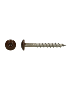 Vis Penture 4.5X35 TORX T20 Inox A4 RAL8028 brun terra