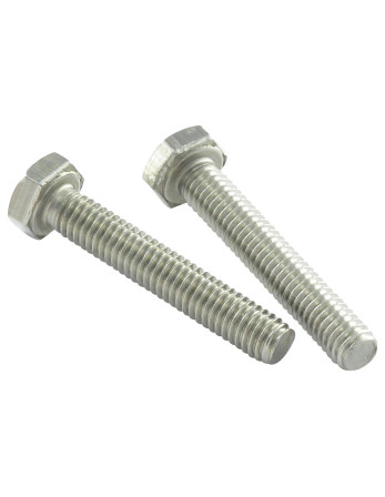 Vis métaux Inox A2 Tête hexagonale TH M12X75