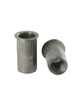 Ecrou à sertir Tête Réduite M5 Inox A2