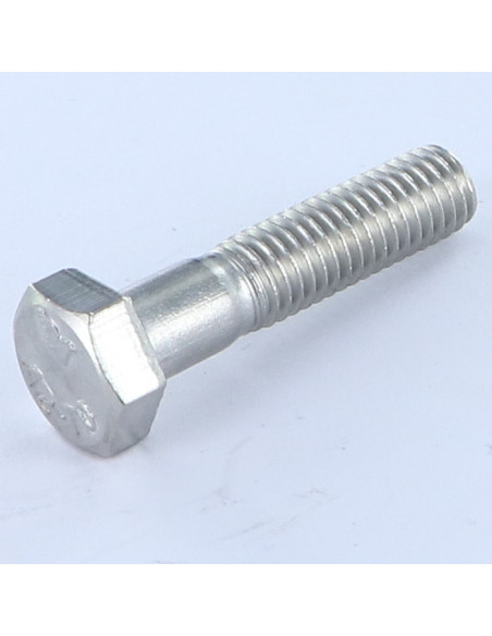 1 x Corps de boulon filetage partiel Inox A2 Tête hexagonale TH M10X45