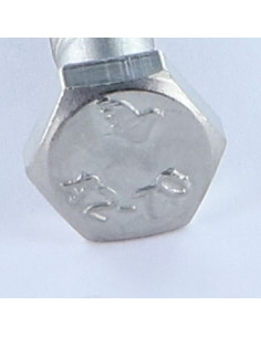 Corps de boulon filetage partiel Inox A2 Tête hexagonale... 2
