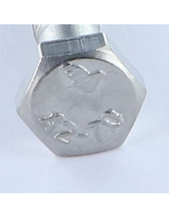 Corps de boulon filetage partiel Inox A2 Tête hexagonale TH M6X40