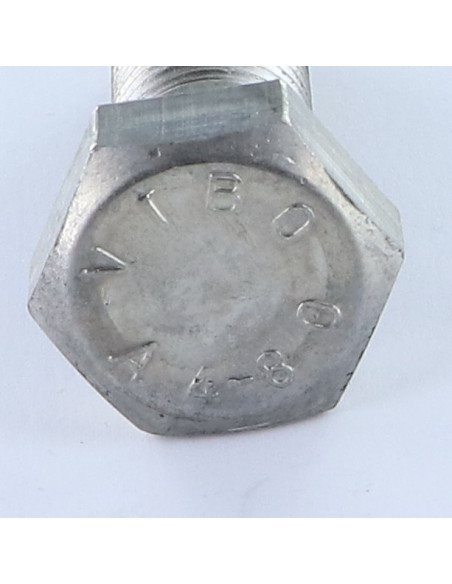 1 x Corps de boulon filetage partiel Tête hexagonale TH M16X50 Inox A4 80