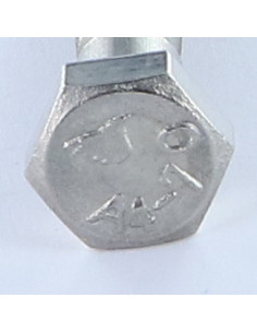 Corps de boulon filetage partiel Tête hexagonale TH M8X35... 2