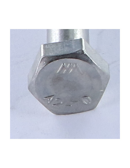 1 x Corps de boulon filetage partiel Inox A2 Tête hexagonale TH M12X130