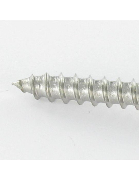 1 x Vis bois Inox A2 Tête fraisée Fendue 2.5X16 microvis