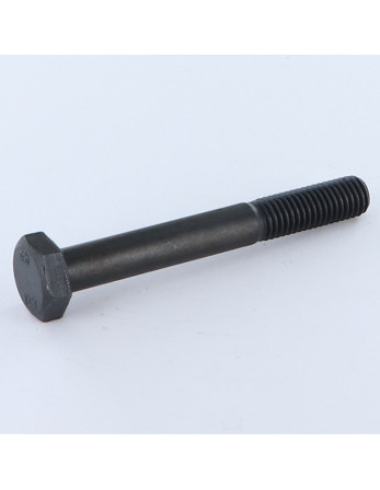 Corps de boulon filetage partiel Tête hexagonale TH M8X55 Classe 12.9 Acier brut