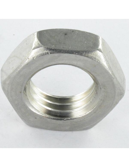 1 x Ecrou hexagonal bas hm/contre Ecrou M5 Epaisseur 2.5 Inox A4