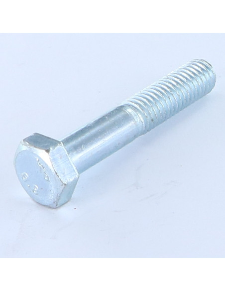 1 x Corps de boulon filetage partiel Tête hexagonale TH M4X30 Classe 8.8 Acier zingué