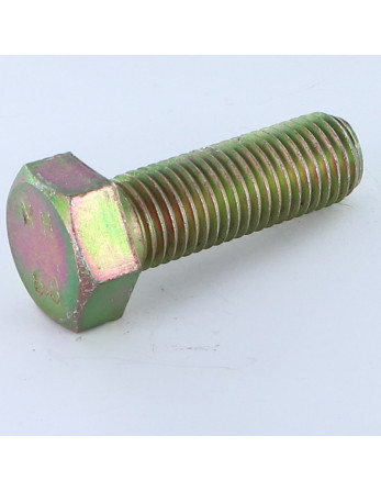 Corps de boulon filetage partiel Tête hexagonale TH M20X65 Classe 8.8 Bichromaté