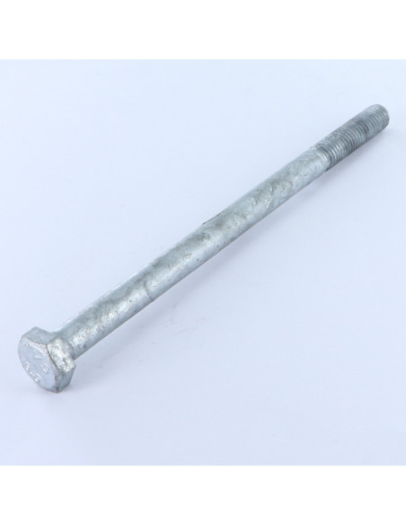 1 x Corps de boulon filetage partiel Tête hexagonale TH M10X110 Classe 8.8 Forte tenue à la corrosion Acier galvanisé