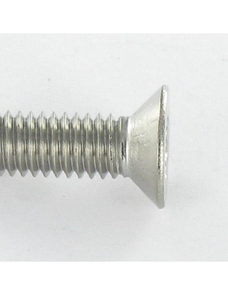 1 x Vis métaux Tête fraisée M8X40 TORX T45 Inox A2