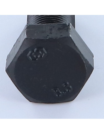 Vis métaux Tête hexagonale TH M20X50 Filetage total Classe 8.8 Pas fin Pas de 150 Acier brut
