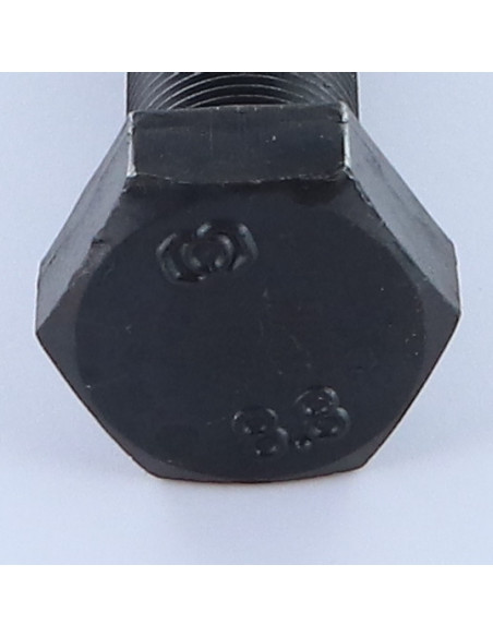 1 x Vis métaux Tête hexagonale TH M20X50 Filetage total Classe 8.8 Pas fin Pas de 150 Acier brut