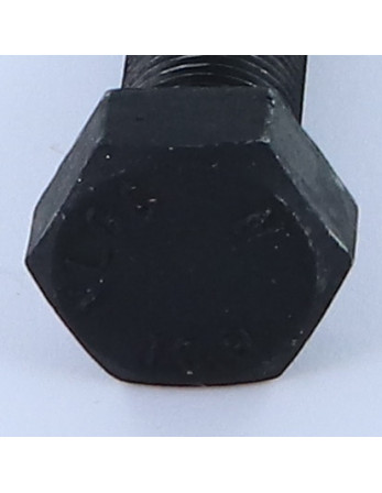 Vis métaux Tête hexagonale TH M20X80 Classe 10.9 Filetage total Pas fin Pas de 150 Acier brut