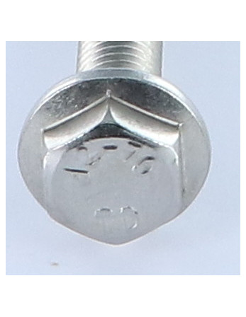 Vis métaux Tête hexagonale TH Embase lisse M10X50 Inox A2