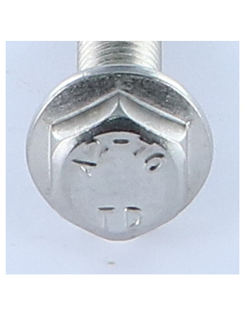 Vis métaux Tête hexagonale TH Embase lisse M8X40 Inox A2