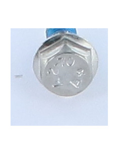 Vis métaux Tête hexagonale TH Embase lisse M5X12 Inox A2... 2