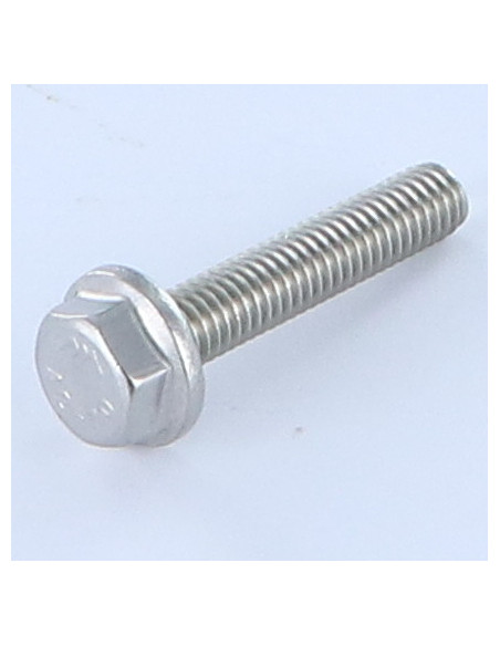 1 x Vis métaux Tête hexagonale TH Embase lisse M8X20 Inox A2