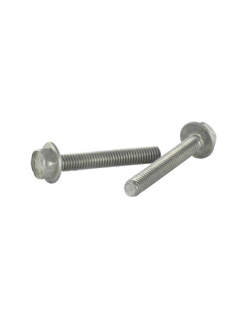 Vis métaux Tête hexagonale TH Embase lisse M5X40 Inox A2