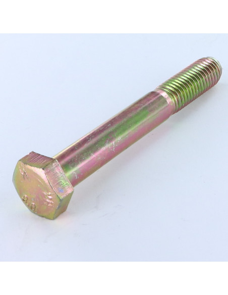 1 x Corps de boulon filetage partiel Tête hexagonale TH M10X70 Classe 8.8 Bichromaté