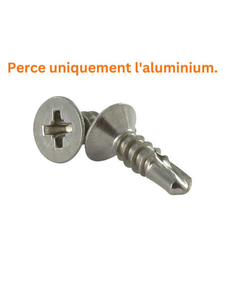 1 x Vis autoperceuse Inox A2 Tête fraisée Pozi 4.2X25