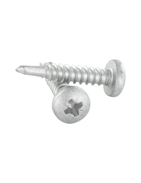 1 x Vis autoperceuse Tête cylindrique TC Pozi 4.8X25 Inox AISI 410