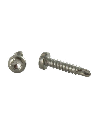 Vis autoperceuse Tête cylindrique TC TORX T15 3.9X19 Inox A4
