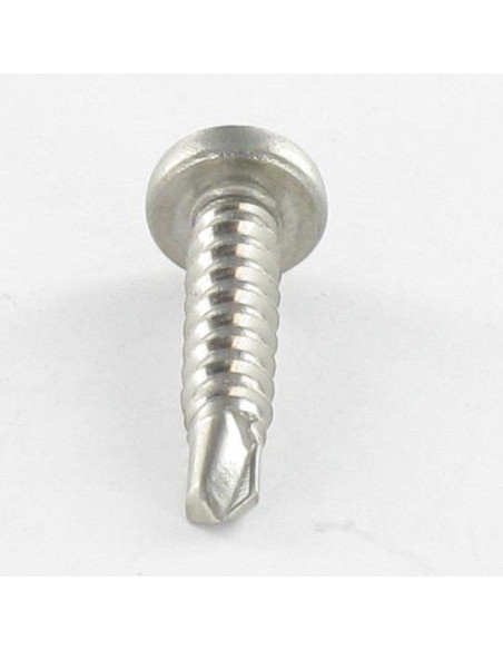 1 x Vis autoperceuse Tête cylindrique bombée TCB TORX T15 3.9X16 Inox A2