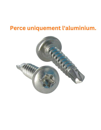 Vis autoperceuse Tête cylindrique bombée TCB TORX T20 4.2X25 TORX T20 Inox A2