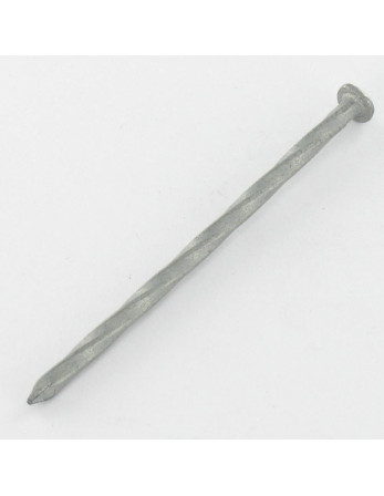 Kg de pointes Torsadées Forte tenue à la corrosion Acier galvanisé à chaud 5.7X140