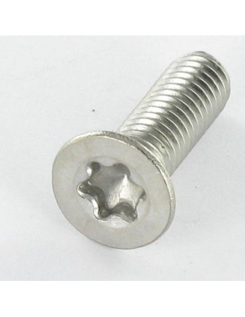Vis métaux Tête fraisée M2X8 T6 Inox A2 microvis
