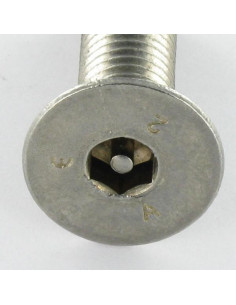 Vis métaux Inox A2 Inviolable FHC tête fraisée empreinte... 2