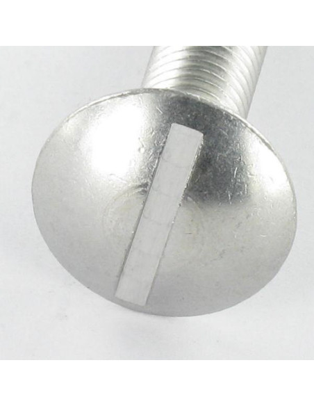 1 x Vis Poelier Fendue Inox A2 M4X8