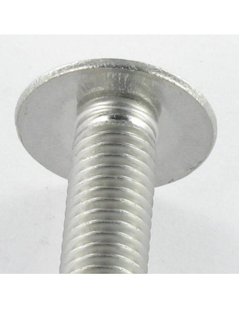 Vis Poelier Fendue Inox A2 M6X80