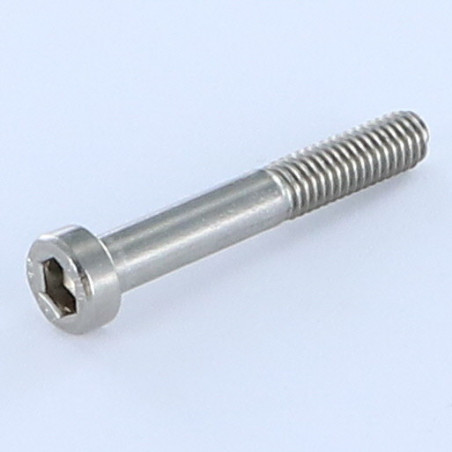 1 x Vis métaux CHC BTR BASSE/TROU Clé de 2.5 HC2.5 Inox A2 M3X40 Filetée sur 12