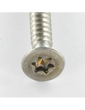 Vis tôle Tête fraisée 3.9X32 TORX T15 Inox A2
