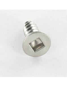 Vis tôle Tête fraisée Carré 4.8X80 Empreinte carré 2 Inox A2 2