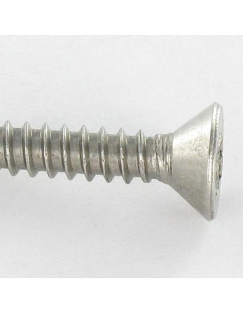 Vis tôle Inviolable Inox A2 Tête fraisée TORX T25 avec téton 4.8X19