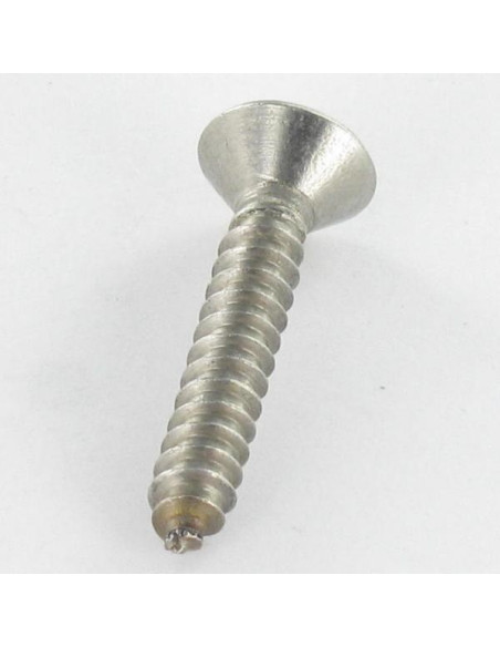 1 x Vis tôle Inviolable Inox A2 Tête fraisée TORX T15 avec téton 3.5X16