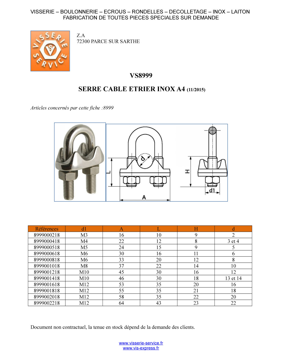 Kit 21 Pièces Pour Câble Acier 4mm - 10 Pinces + 10 Cosses + Clé 8mm - Acier Inoxydable 304 - Pour Stores, Clôtures, Bricolage - 7